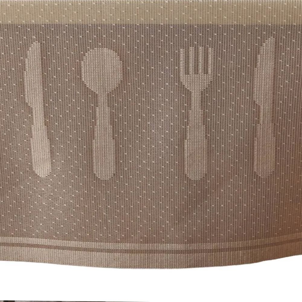 Toalha de Mesa Retangular 150X220m Madri Havan Casa - Bege