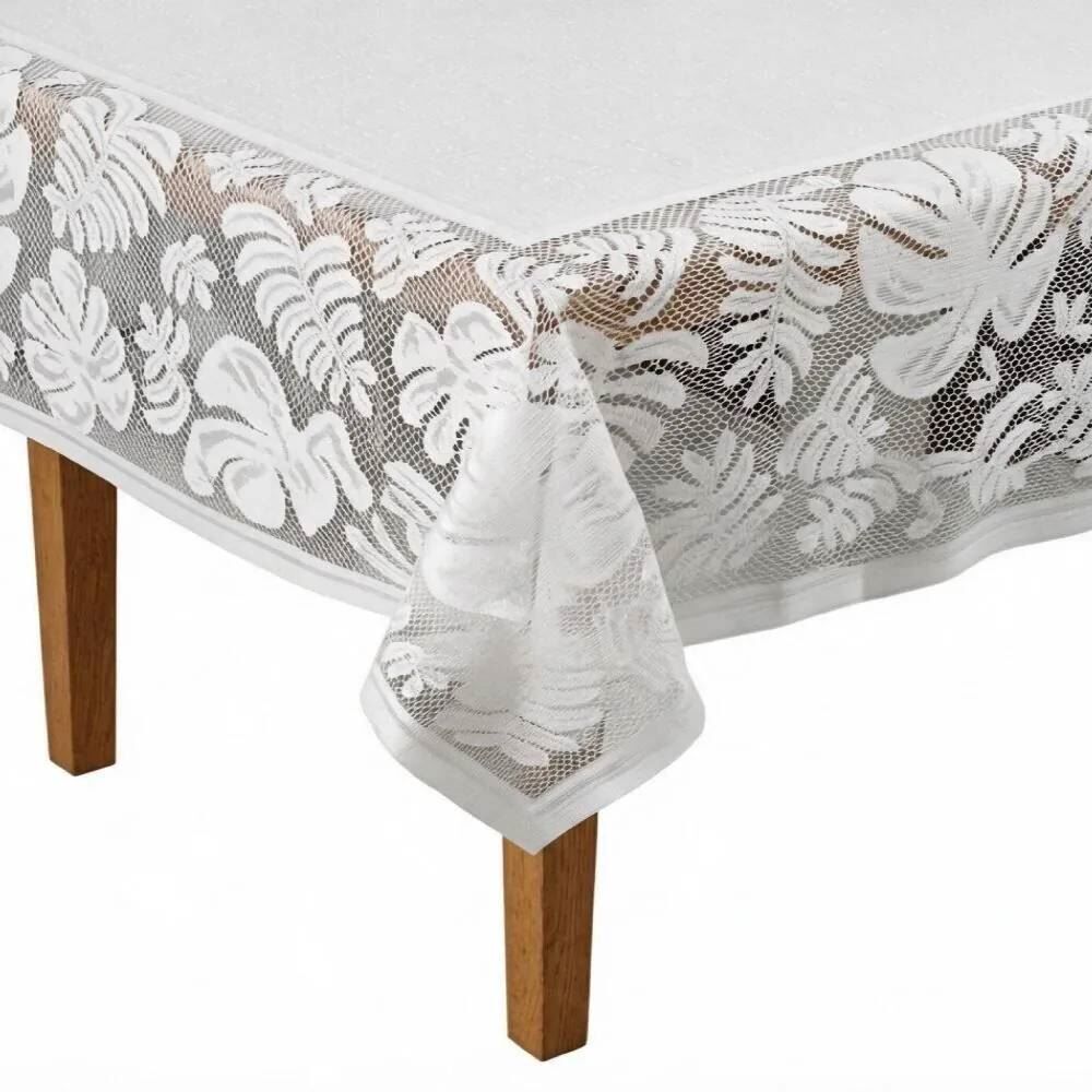 Toalha de Mesa Retangular Ibiza Havan Casa - Branco