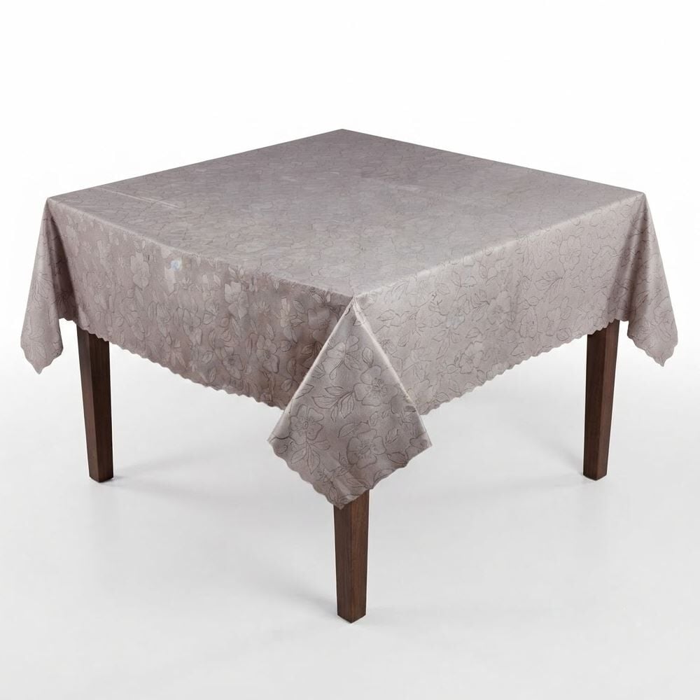 Toalha de Mesa Térmica 1,38X1,38 m Salehtex - Bege