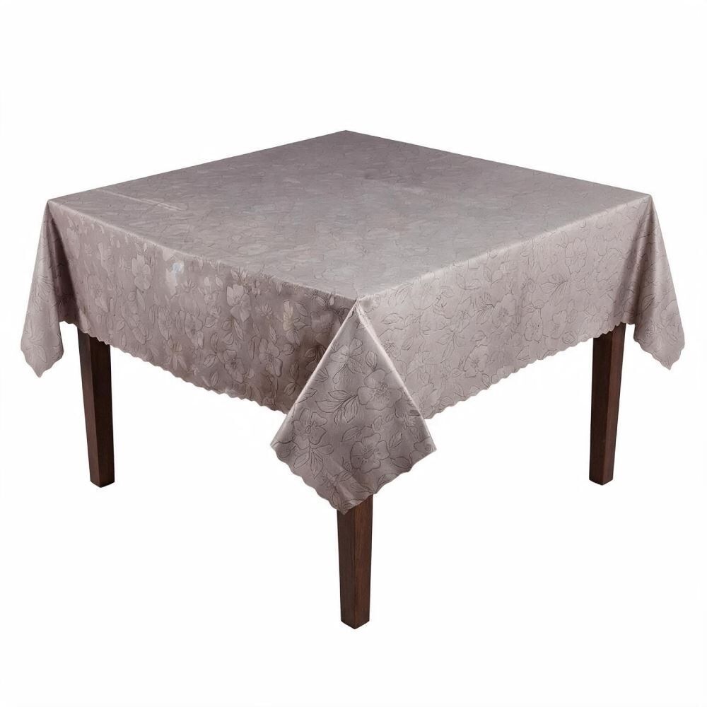 Toalha de Mesa Térmica 1,38X1,38 m Salehtex - Bege