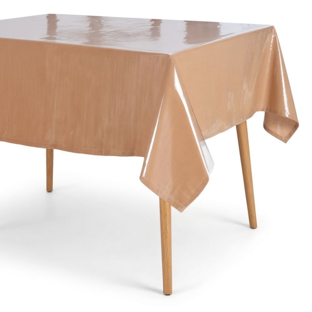 Toalha de Mesa Transparente Retangular Salehtex - 1,40x2,10m