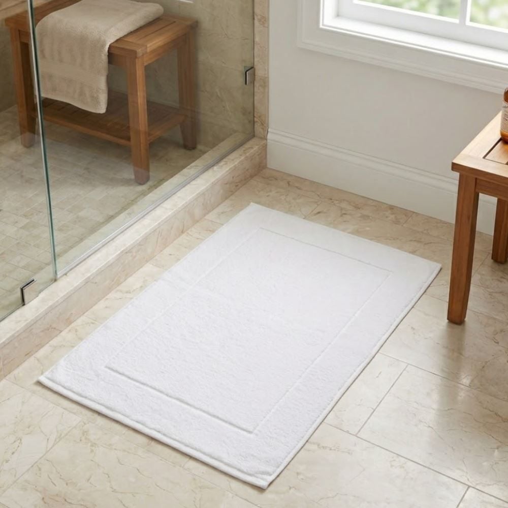 Toalha de Piso 100% Algodão Dual Air Buddemeyer - Branco