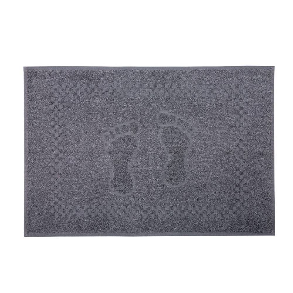 Toalha de Piso Algodão 45X68cm Havan - Cinza Dove