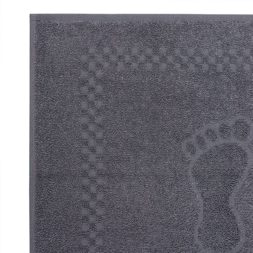 Toalha de Piso Algodão 45X68cm Havan - Cinza Dove