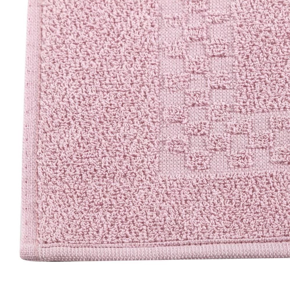 Toalha de Piso Algodão 45X68cm Havan - Rosa Fita Malu