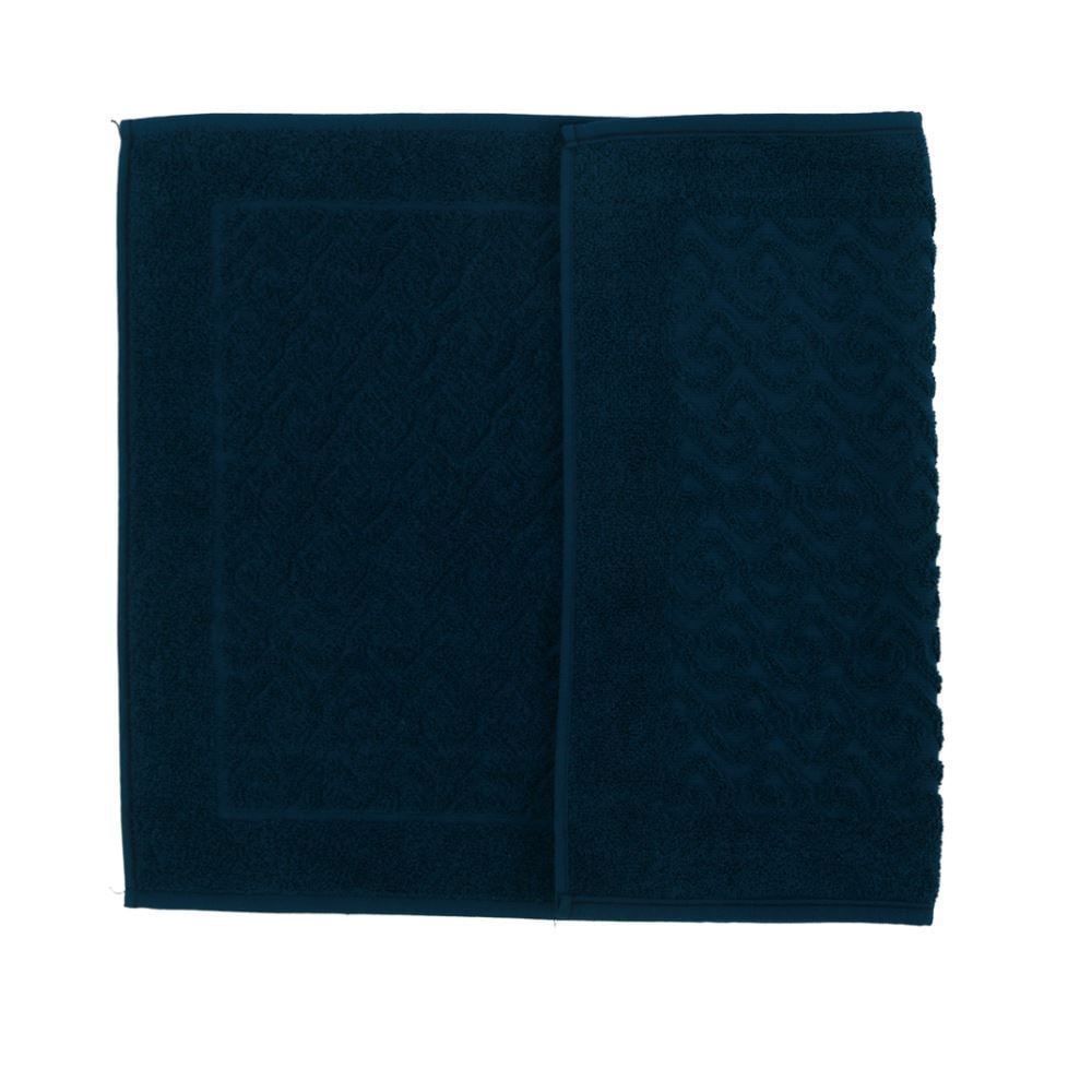 Toalha de Piso para Banheiro 45X68cm Spazio Havan Casa - Petróleo