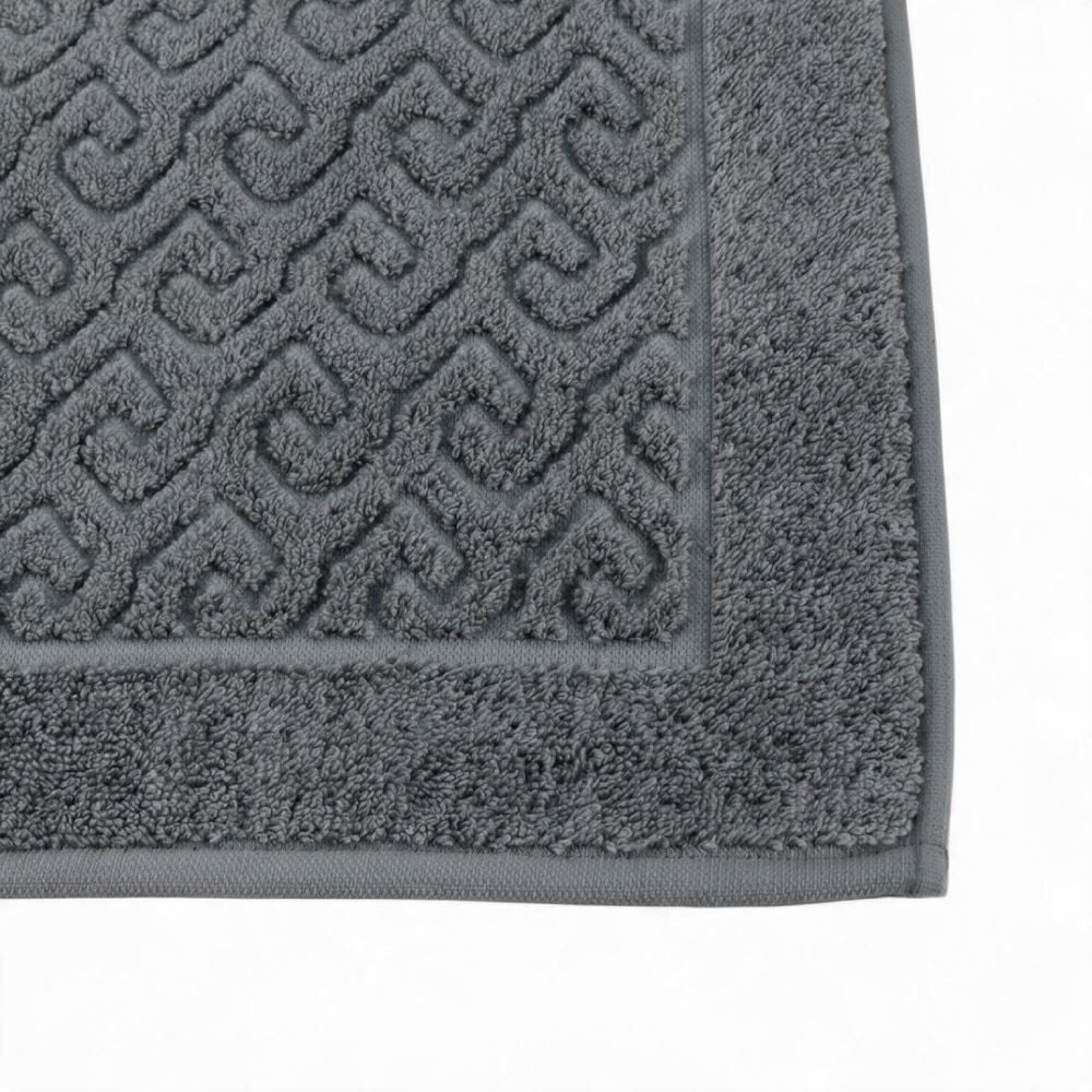 Toalha de Piso para Banheiro 45X68cm Spazio Havan Casa - Cinza Onix