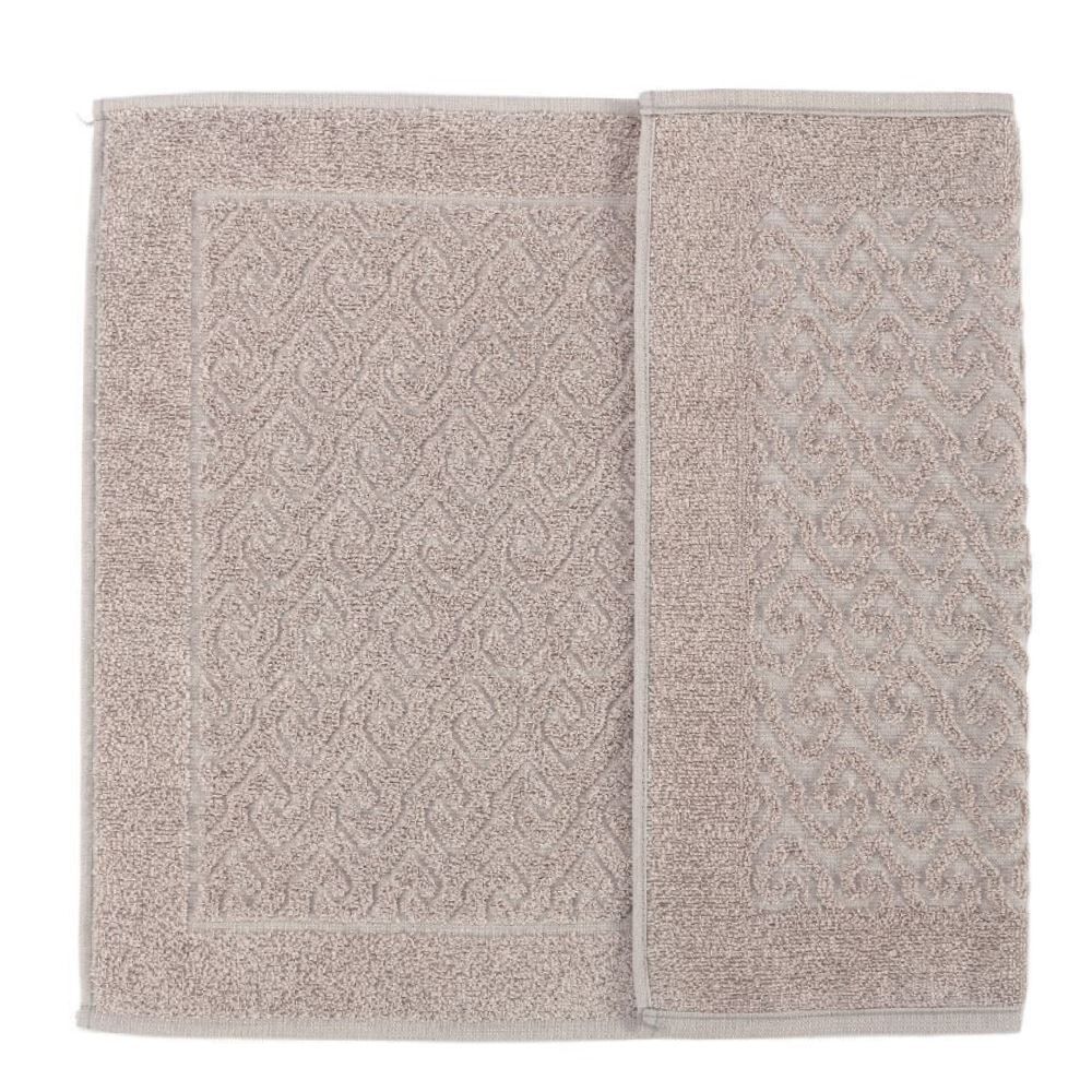 Toalha de Piso para Banheiro 45X68cm Spazio Havan Casa - Prata