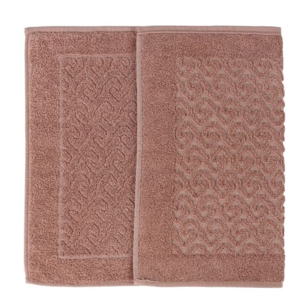 Toalha de Piso para Banheiro 45X68cm Spazio Havan Casa - Malva Doce
