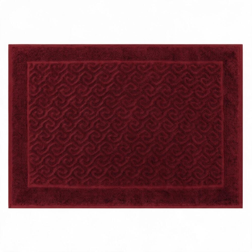 Toalha de Piso para Banheiro 45X68cm Spazio Havan Casa - Bordô