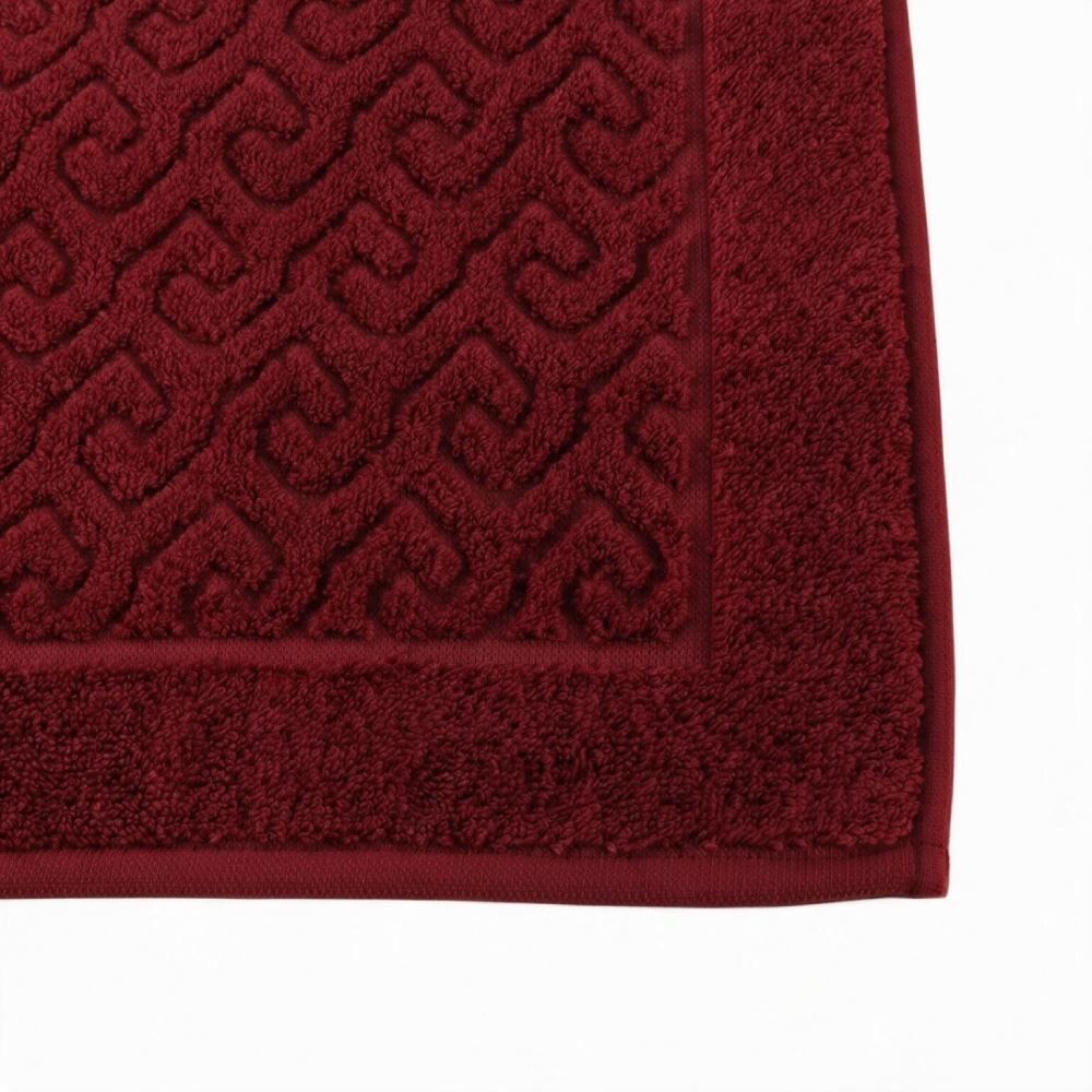 Toalha de Piso para Banheiro 45X68cm Spazio Havan Casa - Bordô