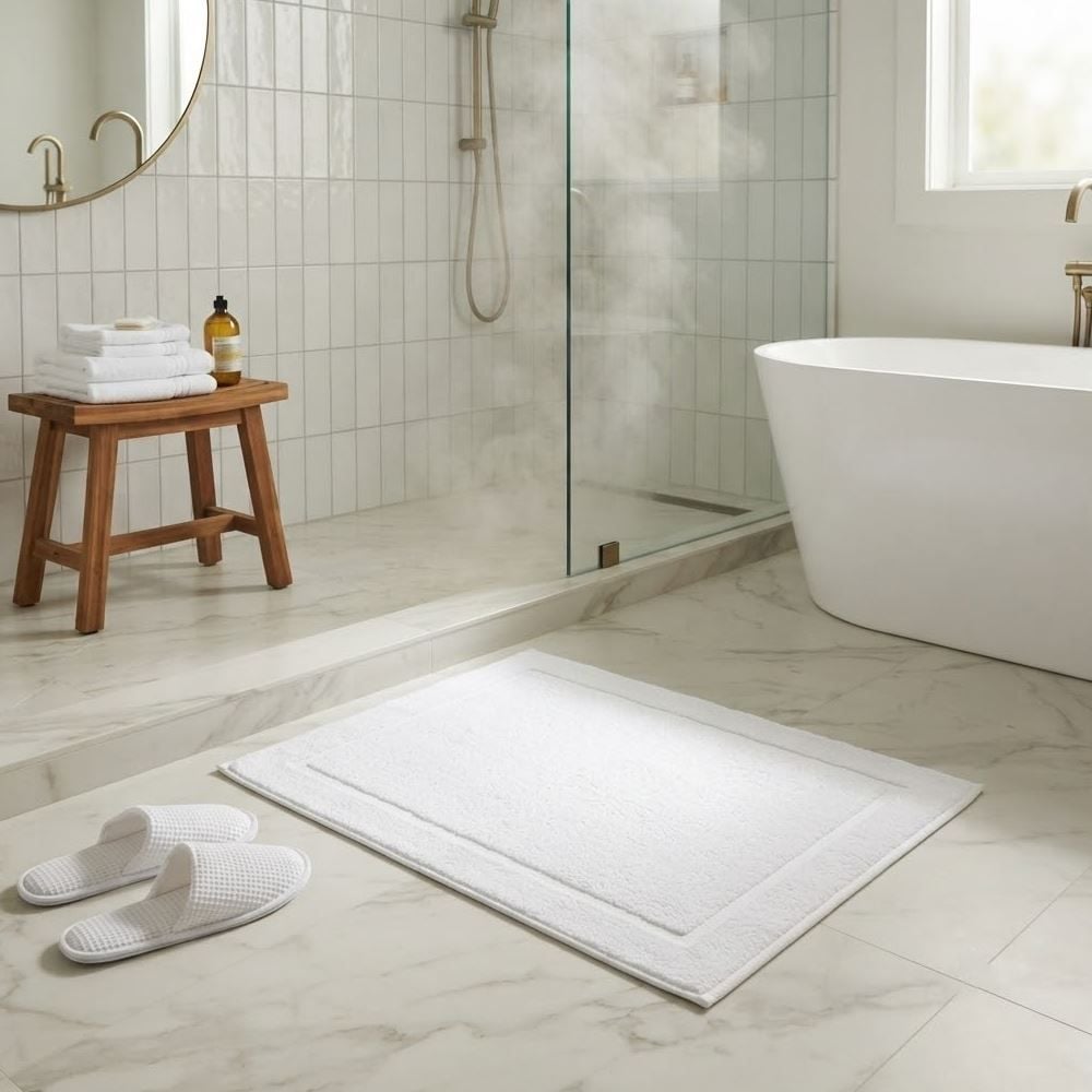 Toalha de Piso Unika Karsten - Branco