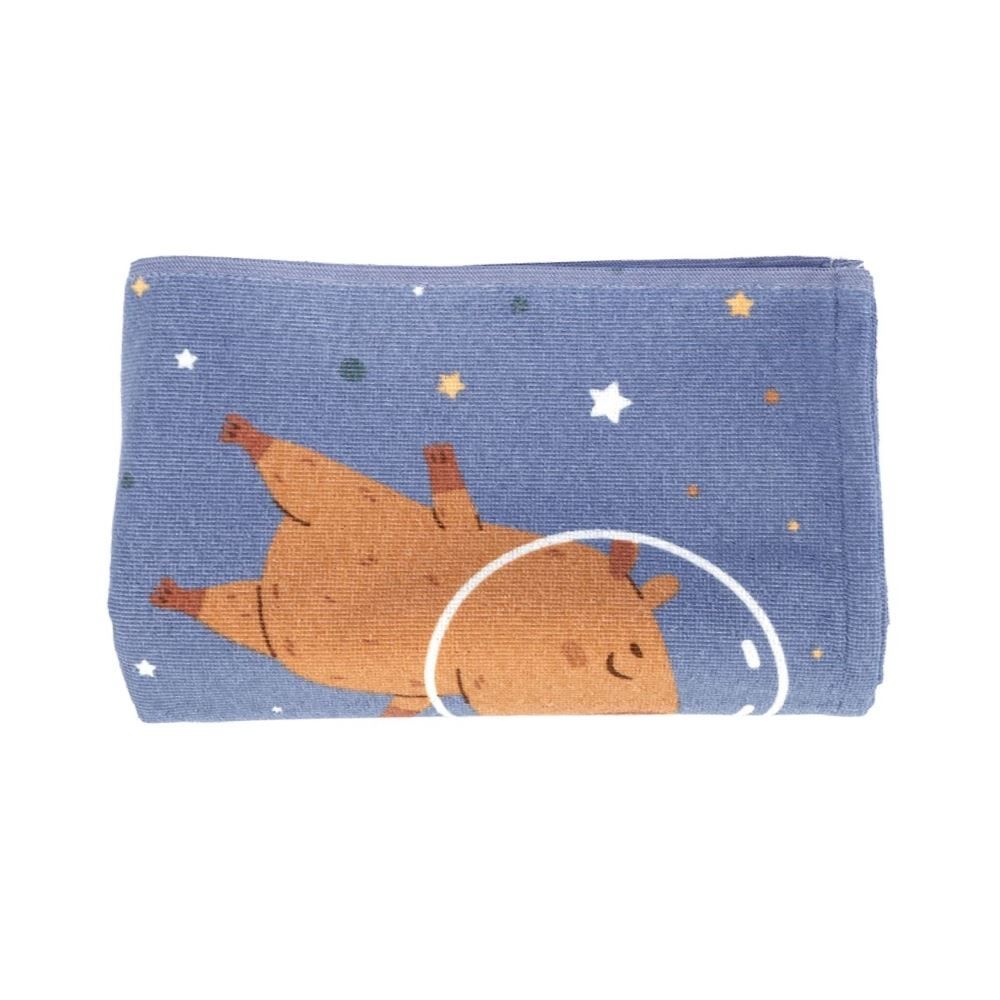 Toalha de Praia Infantil Lepper - Capivara Azul