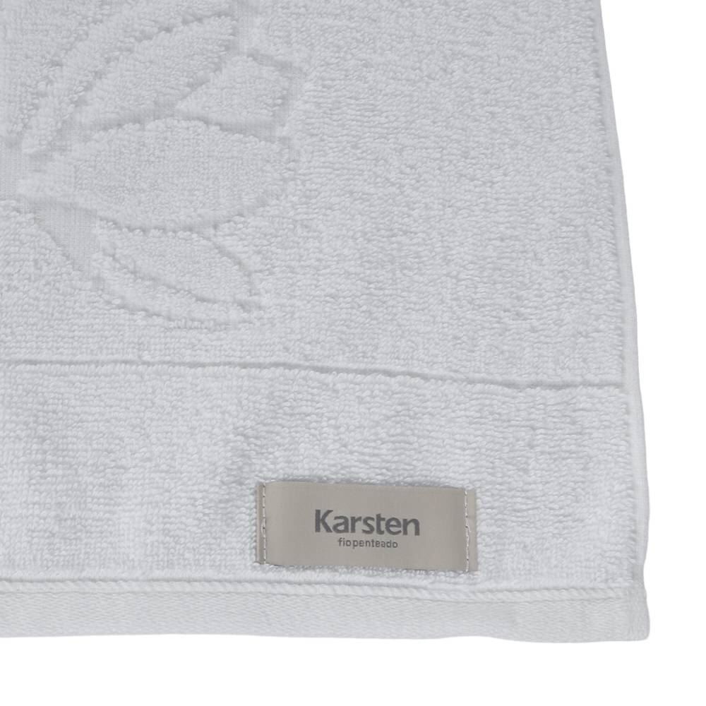 Toalha de Rosto 100% Algodão Belize Karsten by Havan Casa - Branco