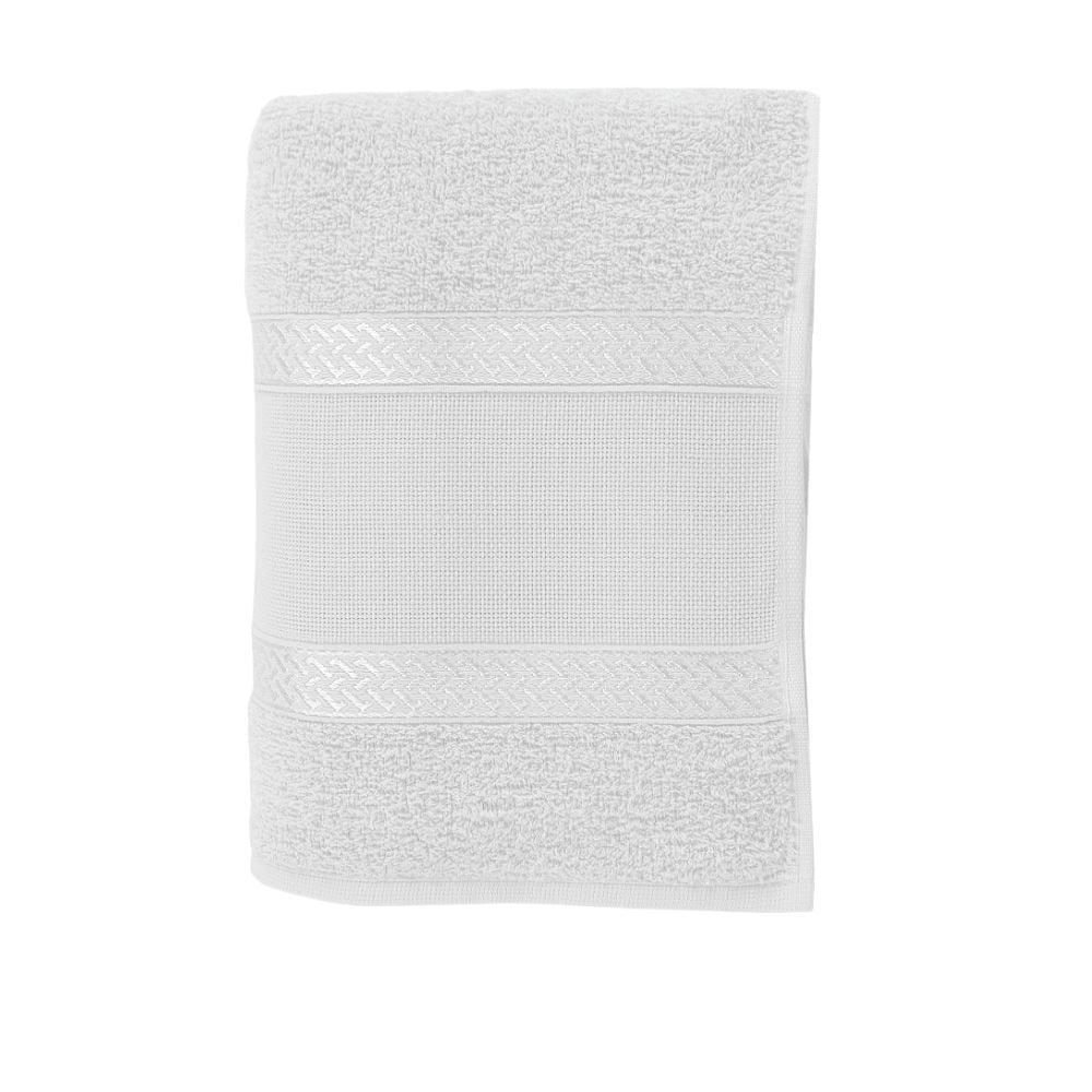 Toalha de Rosto 100% Algodão Creative Havan Casa - Branco