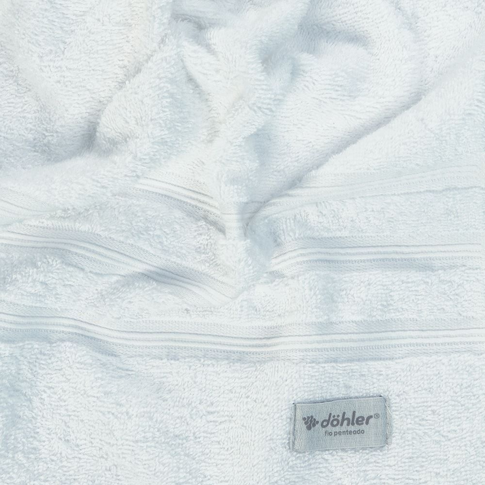 Toalha de Rosto Bali 100% Algodão Döhler - Branco