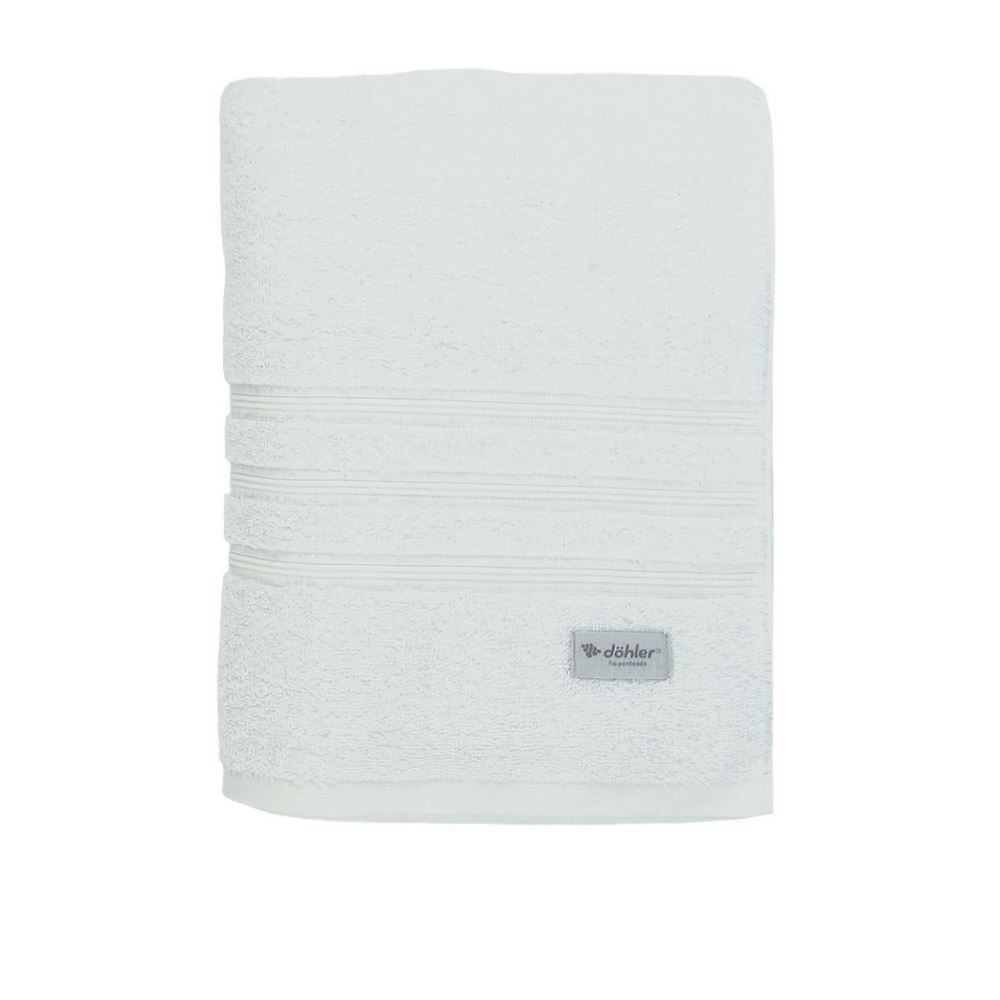 Toalha de Rosto Bali 100% Algodão Döhler - Branco