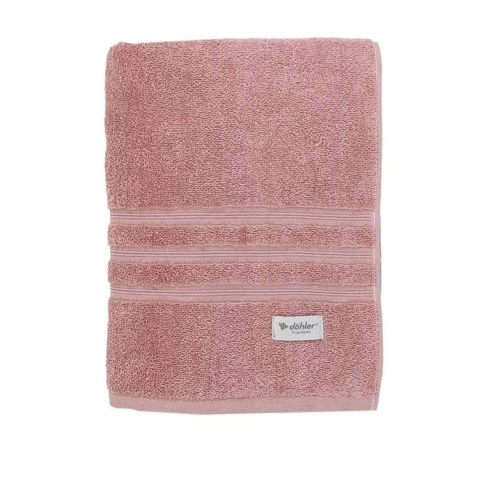 Toalha de Rosto Bali 100% Algodão Döhler - Rosa