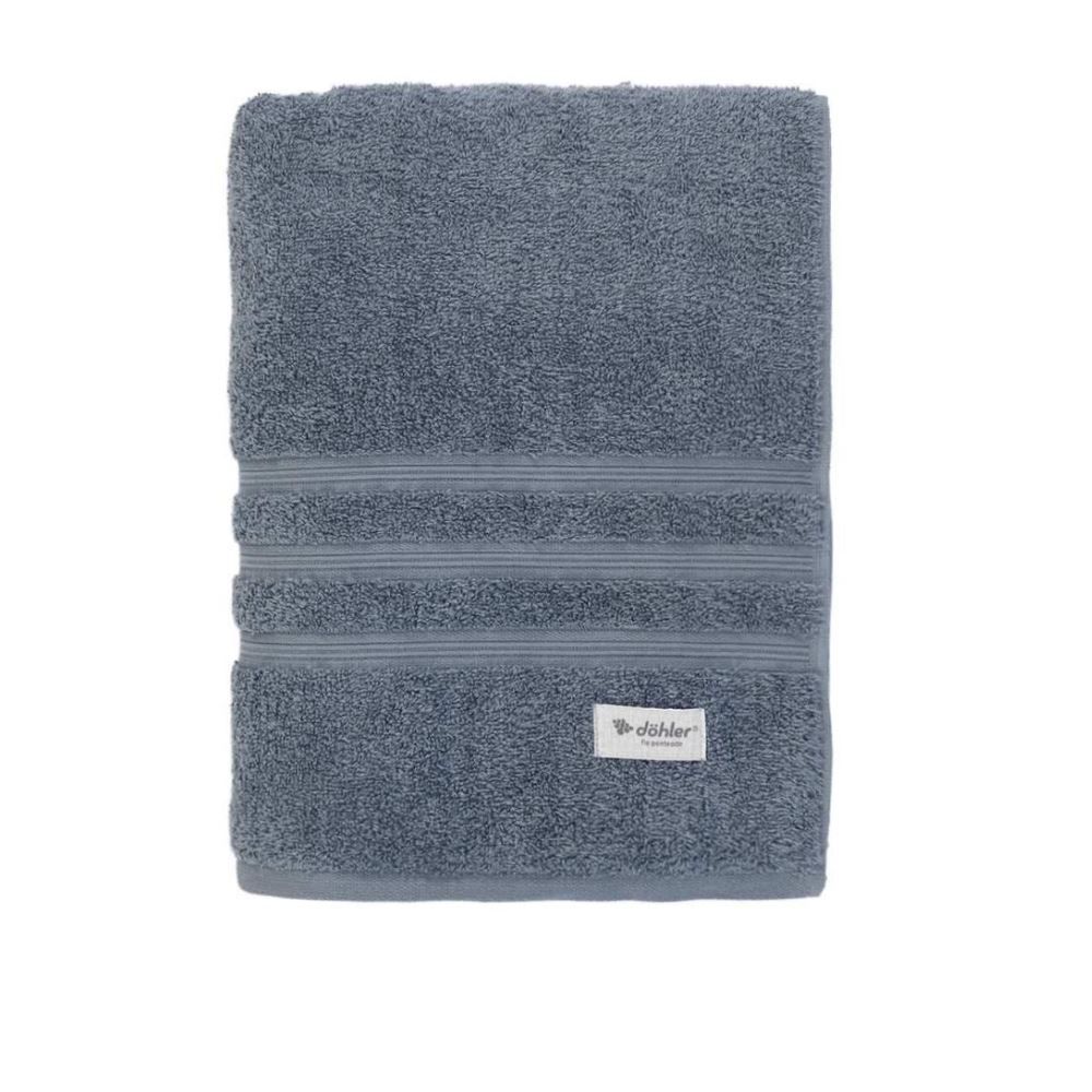 Toalha de Rosto Bali 100% Algodão Döhler - Azul Médio