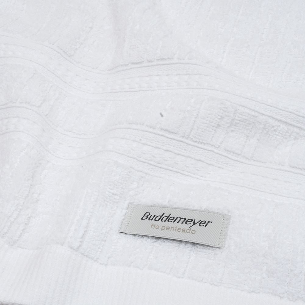 Toalha de Rosto Bella 48Cm X 85Cm Buddemeyer - Branco