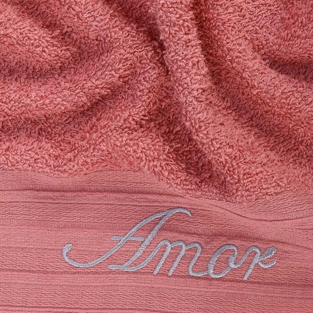 Toalha de Lavabo Bordada Desejos Havan Casa - Amor Rosa