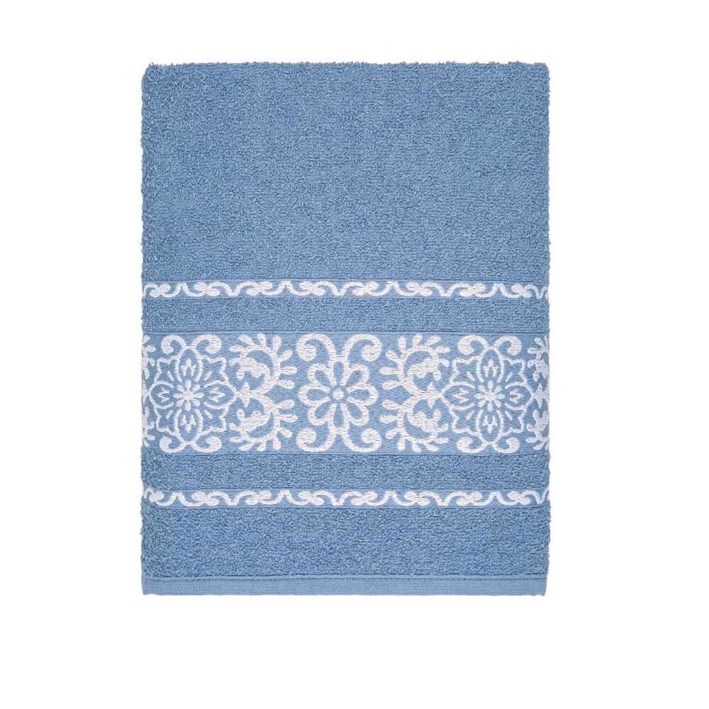 Toalha de Rosto 100% Algodão Lis Havan Casa - Jeans