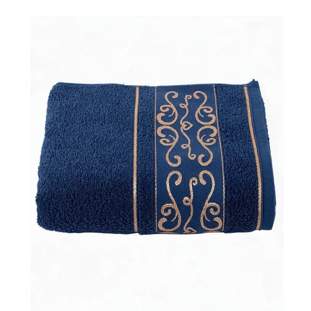 Toalha de Rosto 48X72cm Napole Havan Casa - Azul Noite