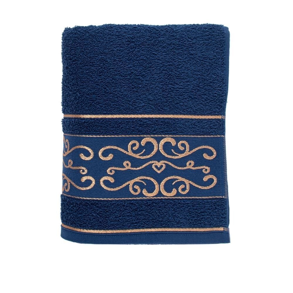 Toalha de Rosto 48X72cm Napole Havan Casa - Azul Noite