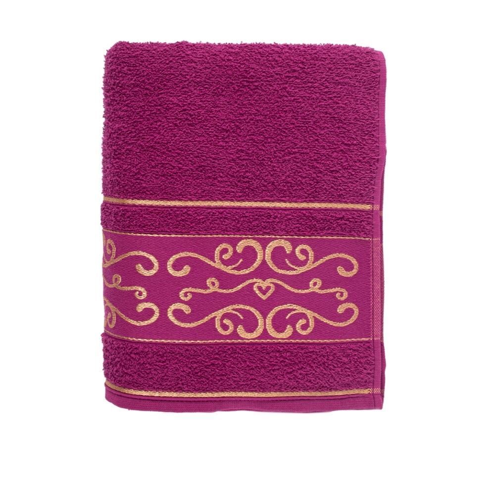 Toalha de Rosto 48X72cm Napole Havan Casa - Rosa Pink