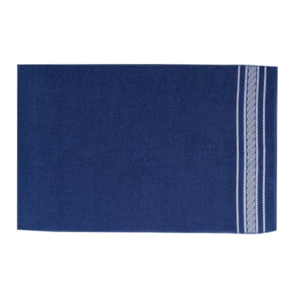 Toalha de Rosto 100% Algodão Napole Havan Casa - Azul Marinho