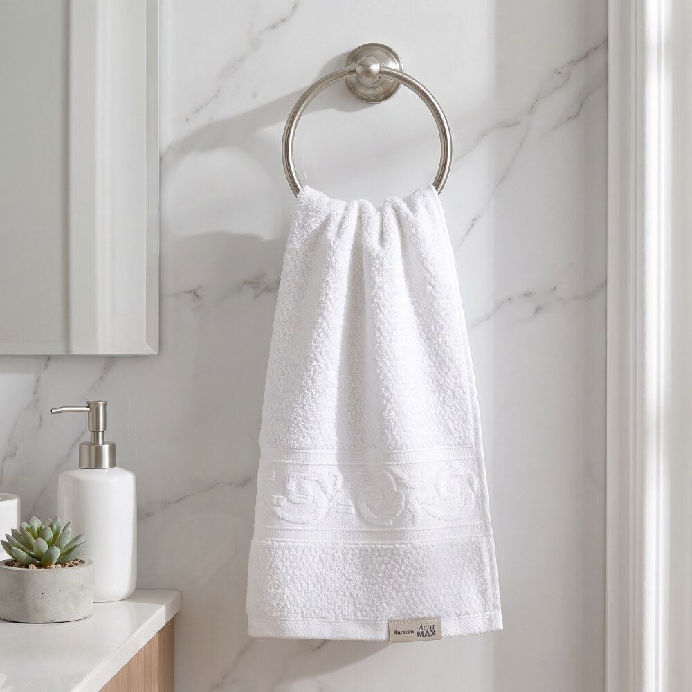 Toalha de Rosto Pérola Karsten - Branco