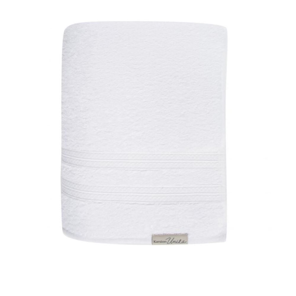 Toalha de Rosto 100% Algodão Unika Karsten 1 Pç - Branco