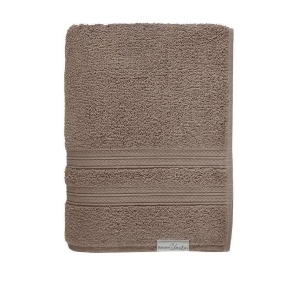 Toalha de Rosto 100% Algodão Unika Karsten 1 Pç - Taupe