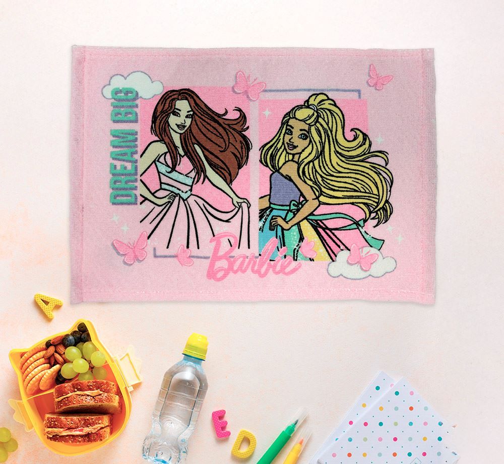Toalha Lancheira Aveludada - Barbie - BARBIE