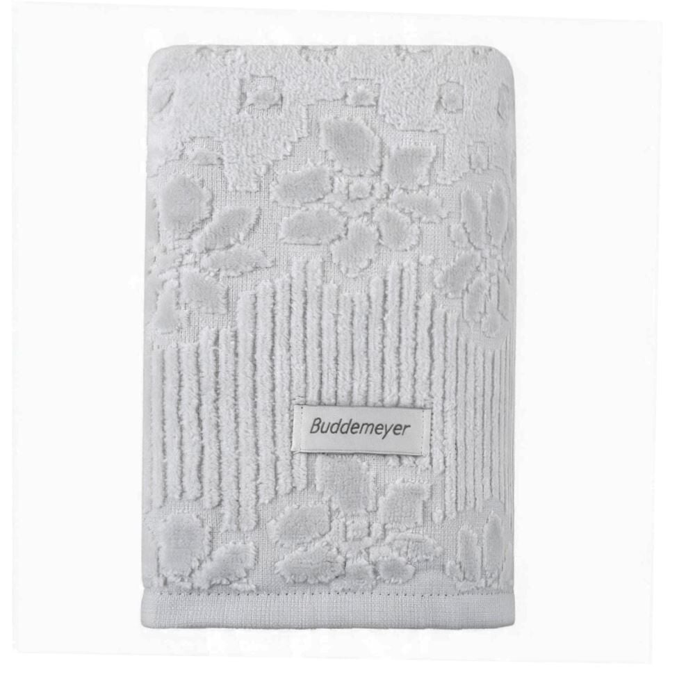 Toalha de Lavabo 100% Algodão Lollipop Buddemeyer - Cinza Prata