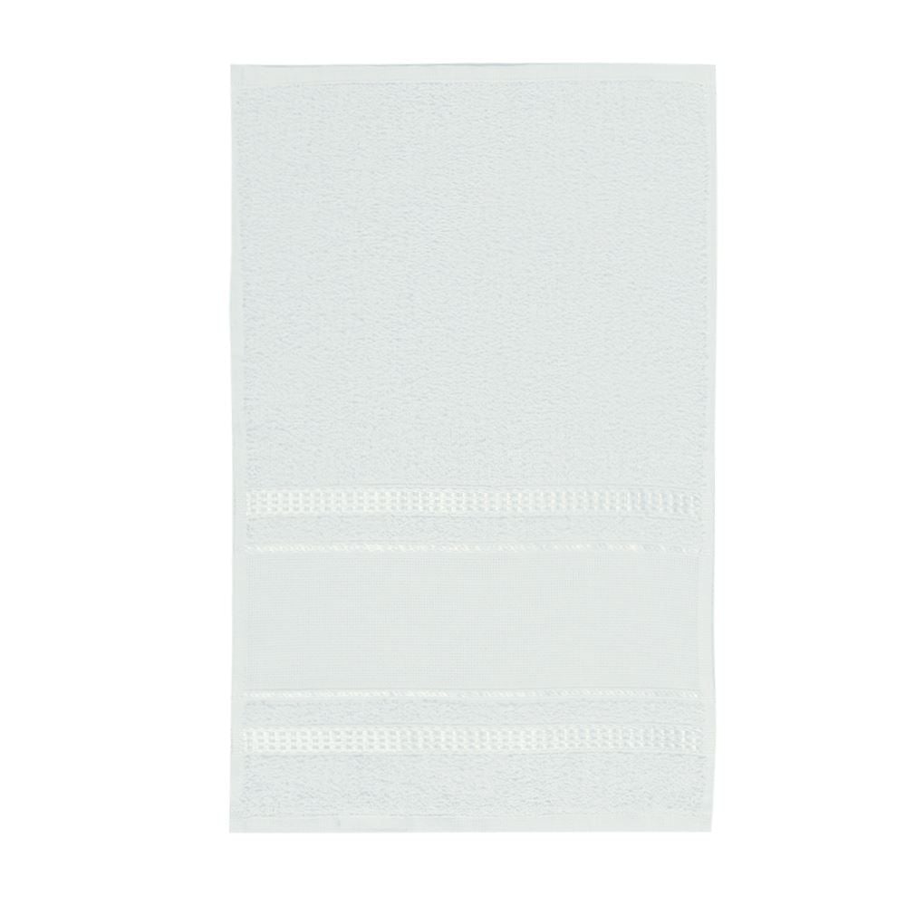 Toalha Lavabo Para Bordar Capricho - Branco