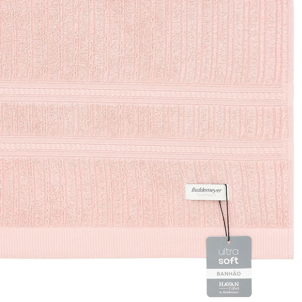 Toalha Super Banho Ultra Soft Bella Havan Casa by Buddemeyer - Rosa