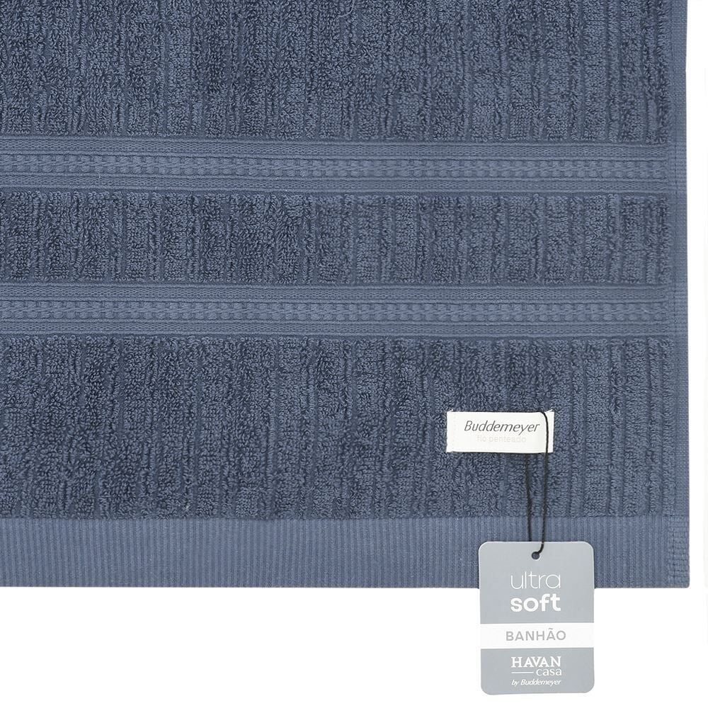 Toalha Super Banho Ultra Soft Bella Havan Casa by Buddemeyer - Azul Escuro