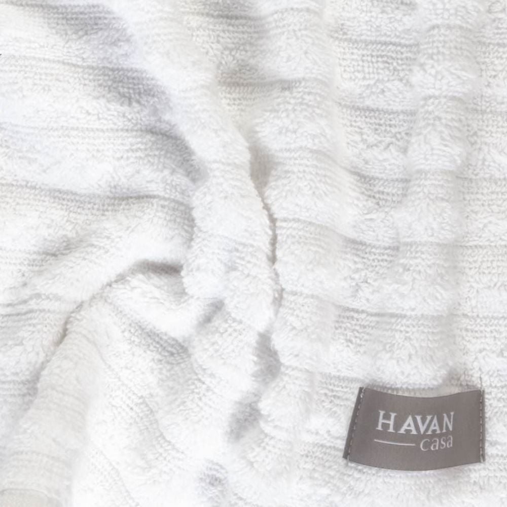 Toalha Super Banho 100% Algodão Wave Havan Casa 1 Pç - Off White