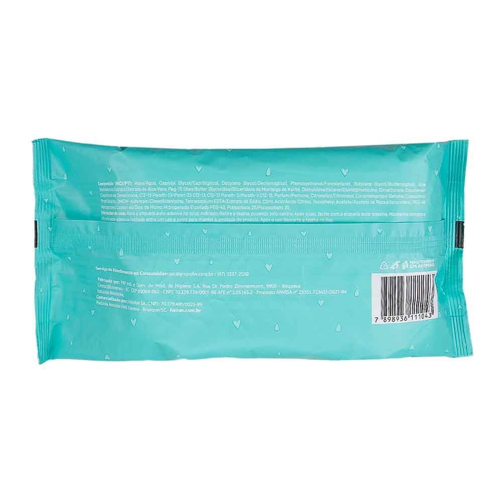 Toalhinha Umedecidas Flowpack 100 Unidades Havan Baby - 100 Unidades