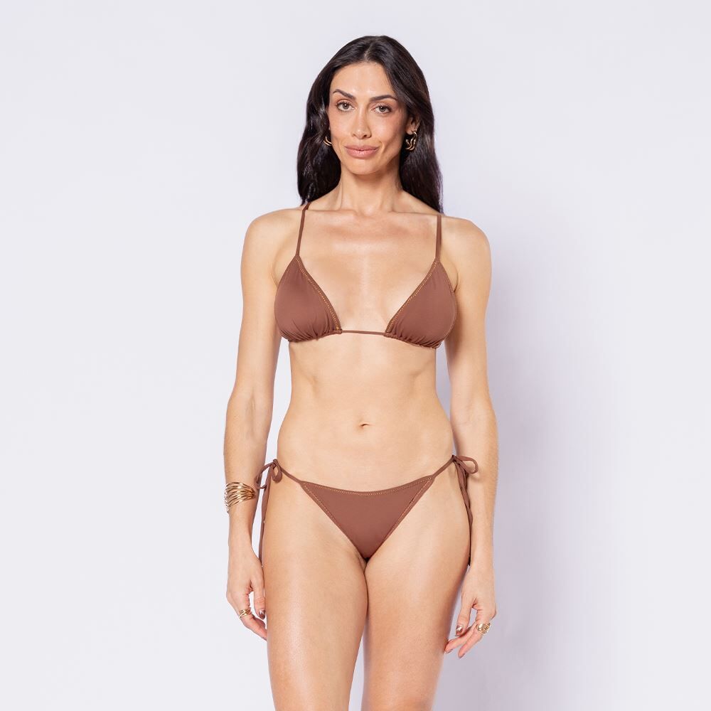 Top Biquíni Cortininha Lurex Camila Moretti