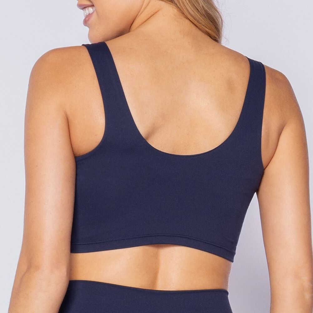 Top Feminino Fitness Com Forro Scream