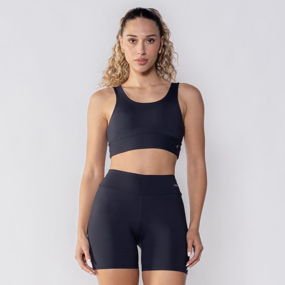 Top Feminino Fitness Duplo Básico Scream