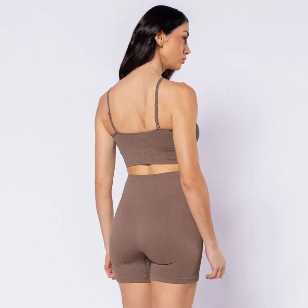 Top Feminino Fitness Sem Costura Scream