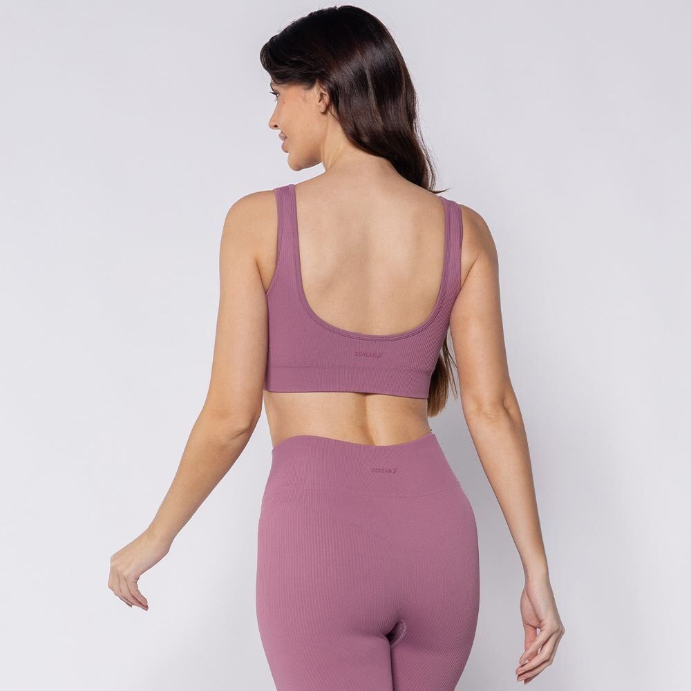 Top Feminino Fitness Sem Costura Scream