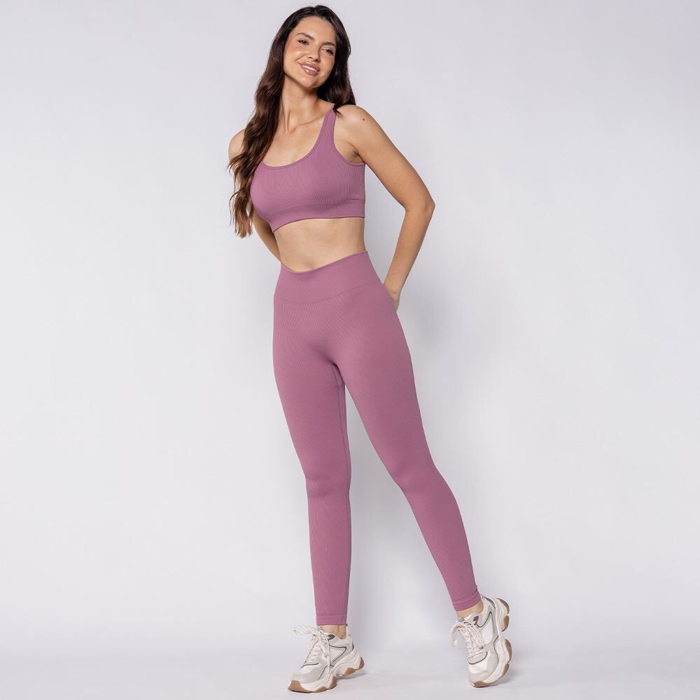Top Feminino Fitness Sem Costura Scream