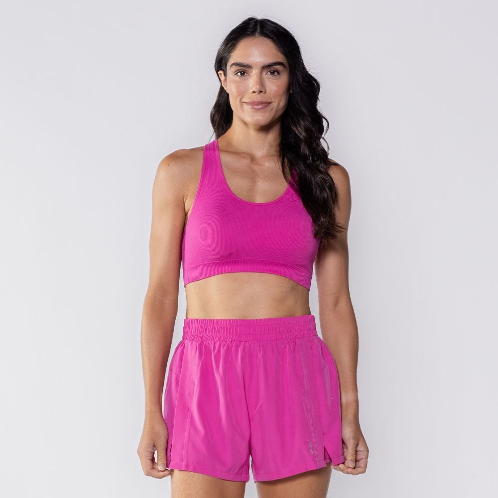 Top Feminino Fitness Sem Costura Scream
