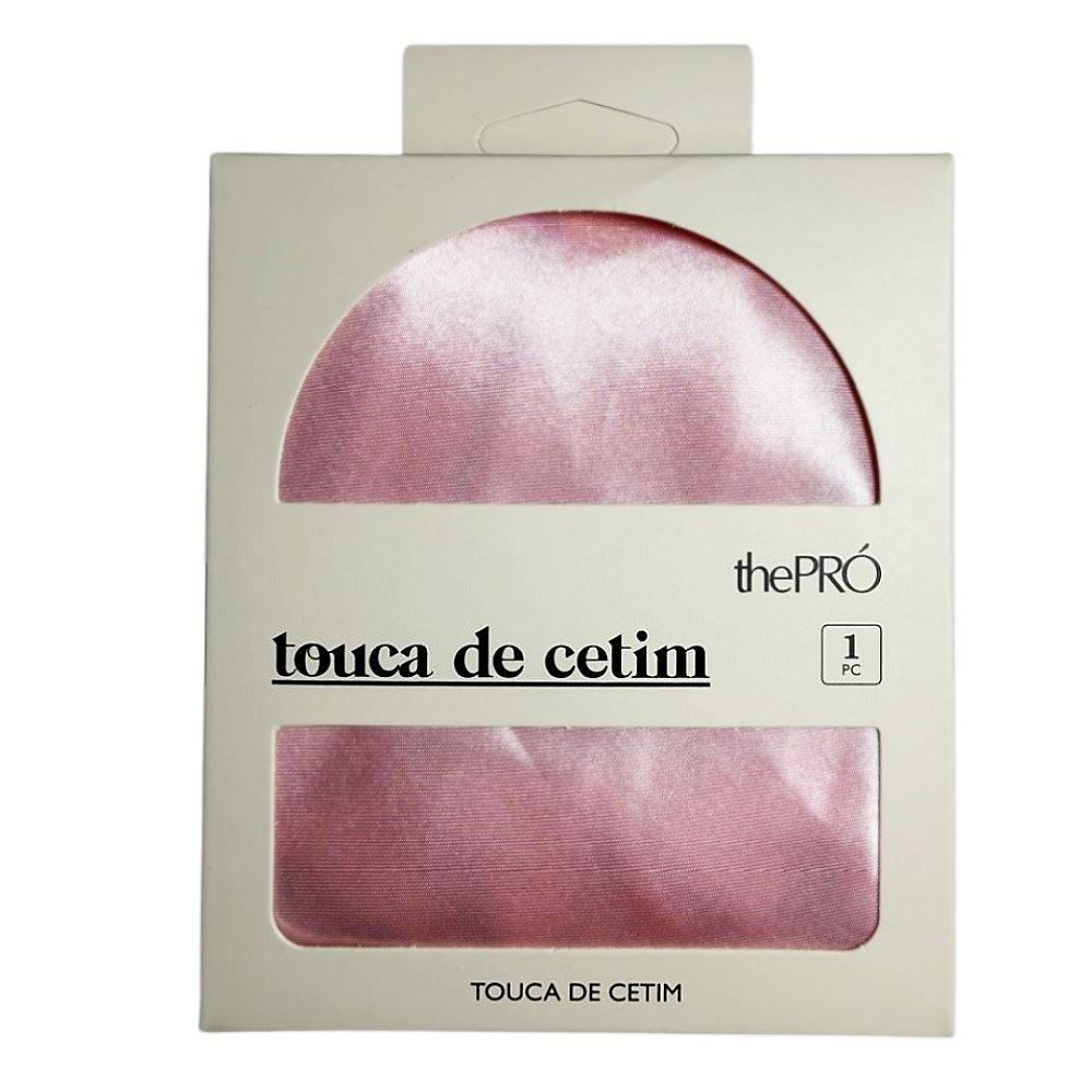 Touca de Cetim Rosa Thepró