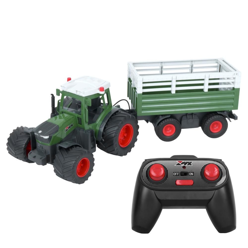 Trator Agrícola com Reboque e Controle Remoto Havan Toys - ST83584