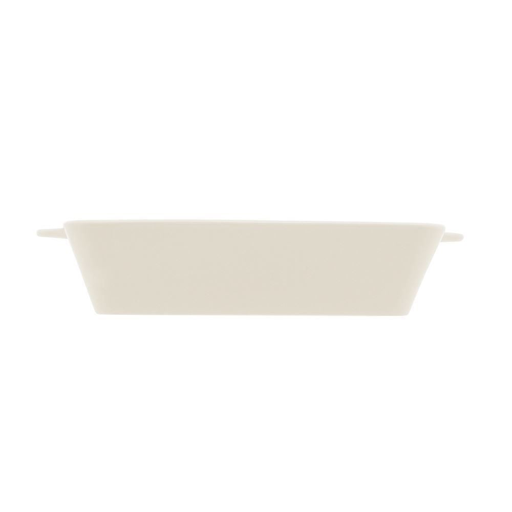 Travessa De Porcelana Com Alça Basic 1,2L - BASIC BRANCO
